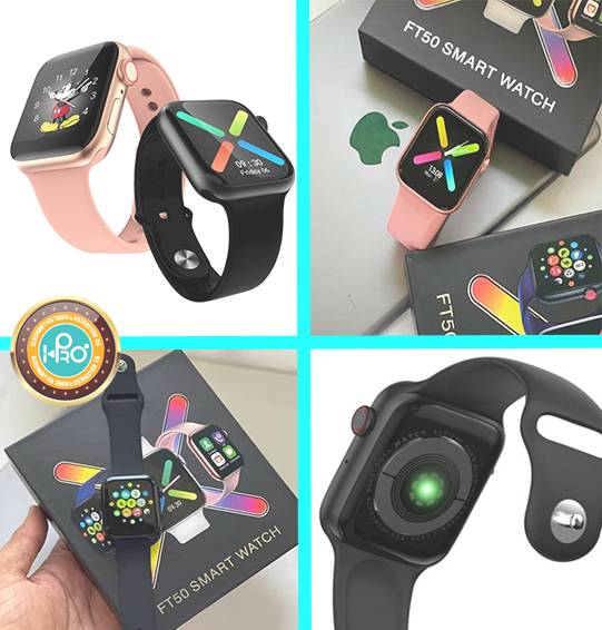 ساعة سمارت ماركة FT50 تربط علي الموبايل بلوتوث